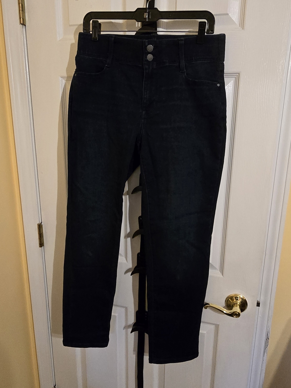 Nine West High-Rise Black Skinny Jeans